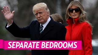 Donald Trump and First Lady Melania Keep Separate Bedrooms They Never Spend the Night Together [upl. by Llevra]