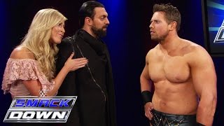 The Miz confronts Damien Mizdow amp Summer Rae SmackDown April 16 2015 [upl. by Cranston664]