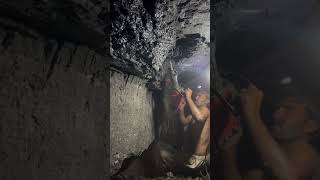 Underground Coal Mining ⛏️  Mines  Miners  Coal  Workers  Hardwork miners coalmining mining [upl. by Nolasba]