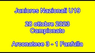 20231028 Arconatese Fanfulla [upl. by Okika]