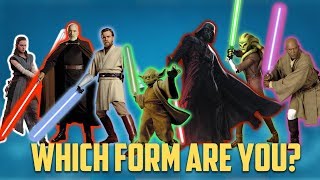 All 7 Lightsaber Combat Styles Explained [upl. by Ennayram]