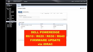 How to update Dell R610  R620  R630  R640 BIOS Firmware from iDrac [upl. by Maidie569]