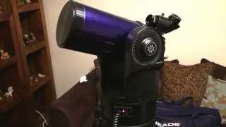 Meade ETX105 operation [upl. by Greenfield]