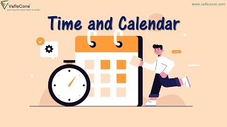 Time and Calendar l class 2 l Time  Days Months for kids l Vaflecone Time Calendar [upl. by Brooks]