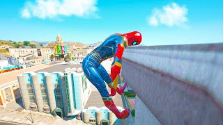 GTA 5 SPIDERMAN Ragdolls Compilation Falling Car Bike Stunt Ragdoll Spiderman Gameplay 12 [upl. by So]