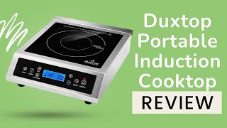 Duxtop Professional Portable Induction Cooktop Commercial Range Countertop Burner [upl. by Cirdahc]