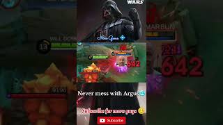 Argus Aura mlbb mlbbcreatorcamp argus mobilelegends trendingshorts viralshorts shortsfeed [upl. by Schluter]