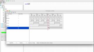 Using the Chronogram in Logisim [upl. by Rednael871]