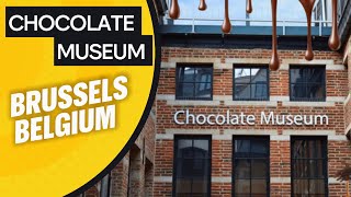 Chocolate Museum Brussels Belgium  ChocoStory Brussels belgium chocolate love trending [upl. by Robbin]