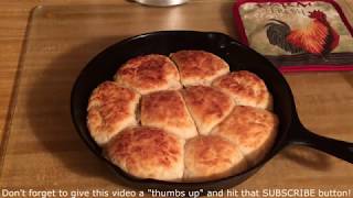 Making Buttermilk Biscuits The Old Fashioned Way [upl. by Aiker]