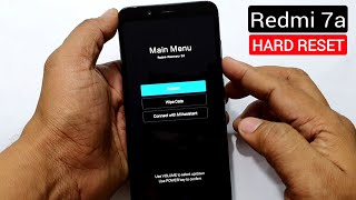 Redmi 7a Hard Reset Pattern Unlock Factory Reset [upl. by Ile]