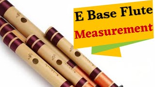 E Base Flute Measurementthegovindflute whatsapp9679443811 [upl. by Ahtanaram]