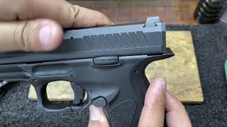 Review Taurus TS9 9mm  a Glock da Taurus [upl. by Elrae290]