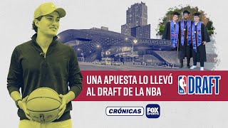 Llegó al Draft de NBA sin haber jugado al básquet Jordan Haber  Crónicas Deportivas Fox Sports [upl. by Abey]