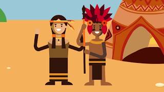 History of Native Americans Animation [upl. by Nowyt]