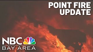 Evacuations ordered for Point Fire [upl. by Kenrick]