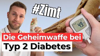 Zimt für bessere Blutzuckerwerte Der Geheimtipp bei Typ 2 Diabetes [upl. by Htiffirg]