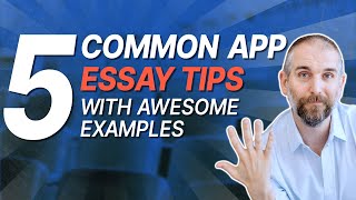 5 Tips To Make Your Common App Essay STAND OUT [upl. by Geraint]