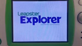 Leapfrog Leapster Explorer setup [upl. by Sandor677]