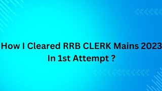 My RRB CLERK Mains Scorecard 2023  😊✌️ [upl. by Lanrev]