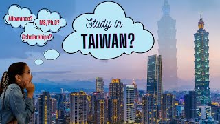 Study in Taiwan  Everything about scholarships  MOE amp university scholar [upl. by Nnylhsa938]