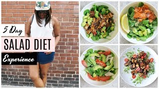 I TRIED EATING SALADS FOR A WEEK And this happened [upl. by Lime]