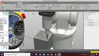 Inserción de puntos y creación de trayectoria mediante Flexpendant del ABB IRB 120 [upl. by Hieronymus]