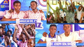 FIERCE BATTLE  KASS amp St Joseph Seminary Dominate SPEED RACE  NSMQ Ashanti Regional Championship [upl. by Anton19]