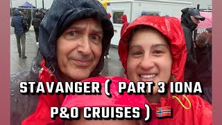 Stavanger  part 3 Iona PampO cruises 🇳🇴 [upl. by Noerb615]