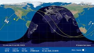 ISS Tracker  Où trouver la Station Spatiale Internationale actuellement [upl. by Midan]