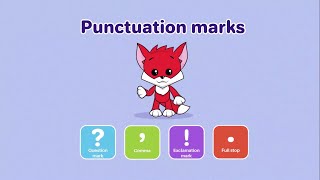 English Quiz For Kids  Punctuation  Learn English for Kids [upl. by Corb626]