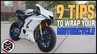 9 Tips for How To Wrap a Motorcycle [upl. by Eiraminot252]