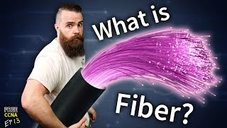 fiber optic cables what you NEED to know  FREE CCNA  EP 13 [upl. by Malamut]