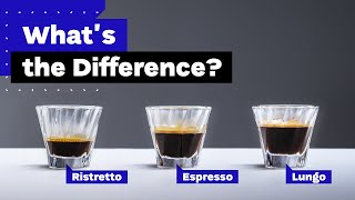 Ristretto Espresso vs Lungo Whats the difference [upl. by Nevins]