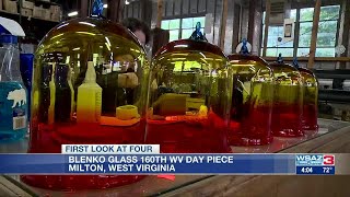 Blenko Glass Companys WVa Day piece goes on sale Saturday [upl. by Muslim]