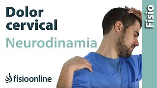 Ejercicio neurodinámico para el dolor cervical [upl. by Ahtibat656]