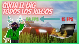 JUEGA ROBLOX SIN LAG SOLUCIÓN DEFINITIVA QUITA EL LAG DESCRIPCION [upl. by Nelloc]