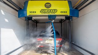 TOUCHLESS CAR WASH MACHINE JUBO360 [upl. by Volding288]