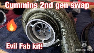 67 Cummins Evil Fab 2nd Gen swap [upl. by Acirederf746]