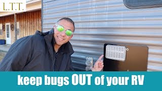 How to install Camco bug screen on your RV [upl. by Richardson]