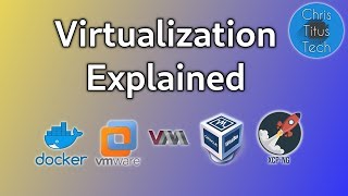 Virtualization Explained  Docker  VMware  QEMU  Virtualbox [upl. by Jasisa]