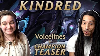 Arcane fans react to Kindred Voicelines amp Teaser  League Of Legends [upl. by Siletotsira345]