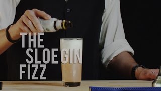 How to Make The Sloe Gin Fizz  Best Drink Recipes [upl. by Eira]