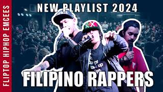 New FIlipino Rap Music Playlist  Fliptop Rappers Song Compilation 2024 [upl. by Ecraep]