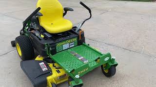 Review over a 2019 John Deere Ztrack Z345 [upl. by Kaitlynn103]