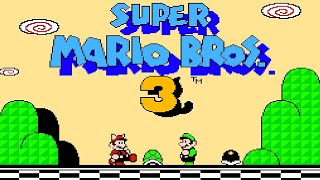 Super Mario Bros 3  Full Game Walkthrough NES [upl. by Cock]