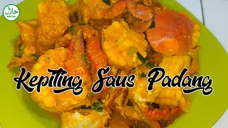 Resep Kepiting Saus Padang  Crab with Padang Sauce [upl. by Dnomyaw]