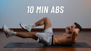 10 MIN ABS WORKOUT  At Home Sixpack Ab Routine No Equipment [upl. by Irrak]