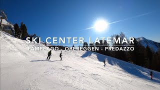 SKI CENTER LATEMAR 4K [upl. by Yelkcub]