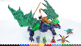 LEGO Ninjago Lloyds Legendary Dragon set 71766 review Thicc torso but good sensible build [upl. by Cicero327]